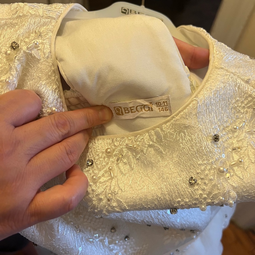 White Kids Dress